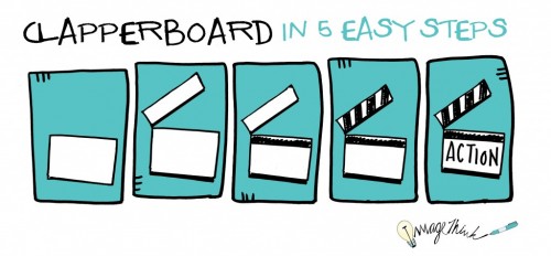 How To Draw A Clapperboard in 5 Easy Steps