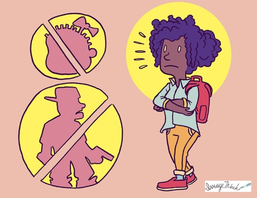 in the history of cartooning, there has been a codex of iconography that steers towards white, heteronormative, and male. As graphic recorders and image makers, we want to create a set of imagery that gives everyone space to be welcome. Not only does this change how we understand others and ourselves, it helps to open up conversations in the public sphere and in internal strategy sessions that our clients host., imagethink graphic recording, diversity, inclusion, graphic facilitation, visual notes, illustration