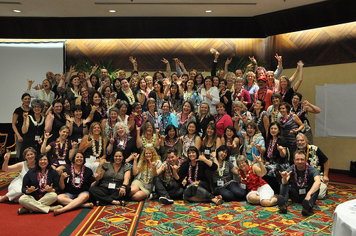 IFVP attendees at Aloha 2011. Its not all about markers!