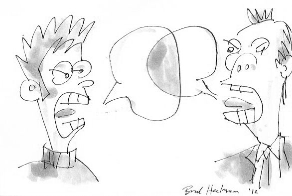 Brad Heckman's Visual of Conflict Resolution