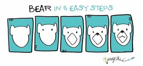 5EasySteps: Bear