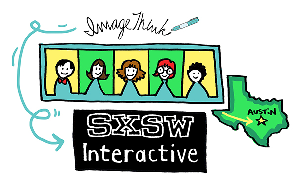 SXSW/ImageThink illustrated logo