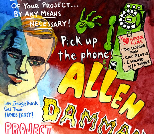 Visual bio of ImageThink team member, Allen