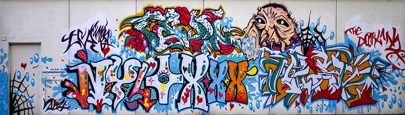 Image of graffiti in Dublin Ireland