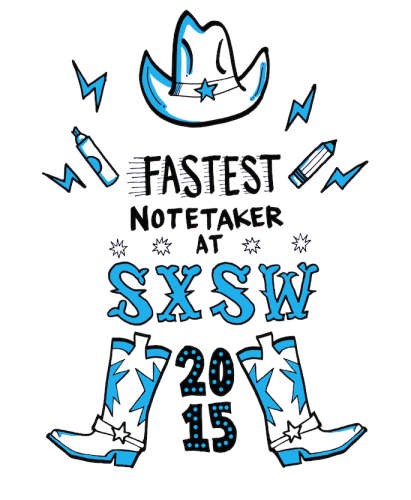 fastest_note_taker_at_SXSW
