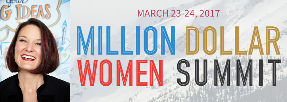 ImageThink co founder Heather Willems speaks at the Million Dollar Women Summit, March 24