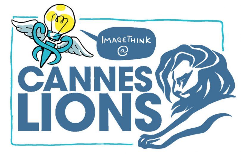 graphic recording, cannes lions, health communications