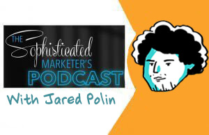 sophisticated marketer's podcast, imagetihnk, graphic recording, sketchnotes, jared polin, froknows photography