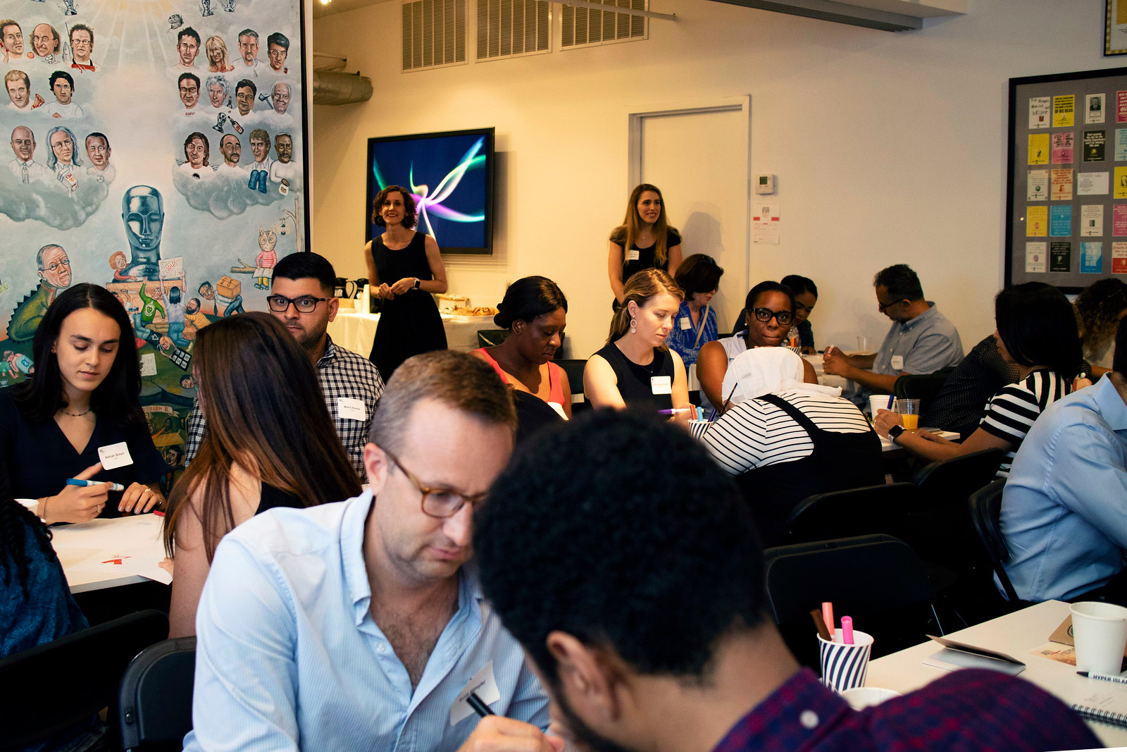 ImageThink hosting a workshop at the Advertising Club of New York in July, 2019.