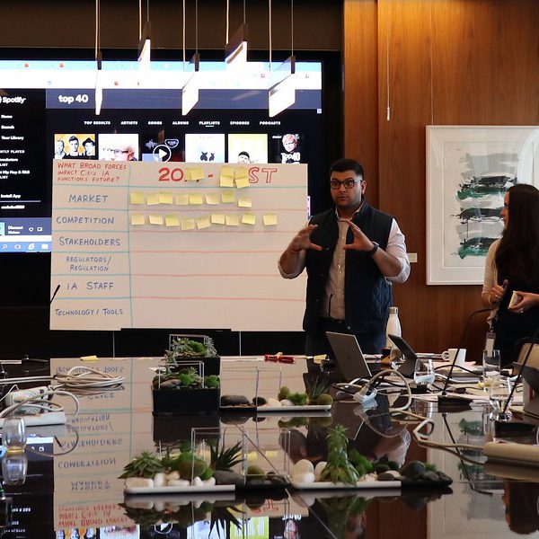 Strategy meeting at Spotify