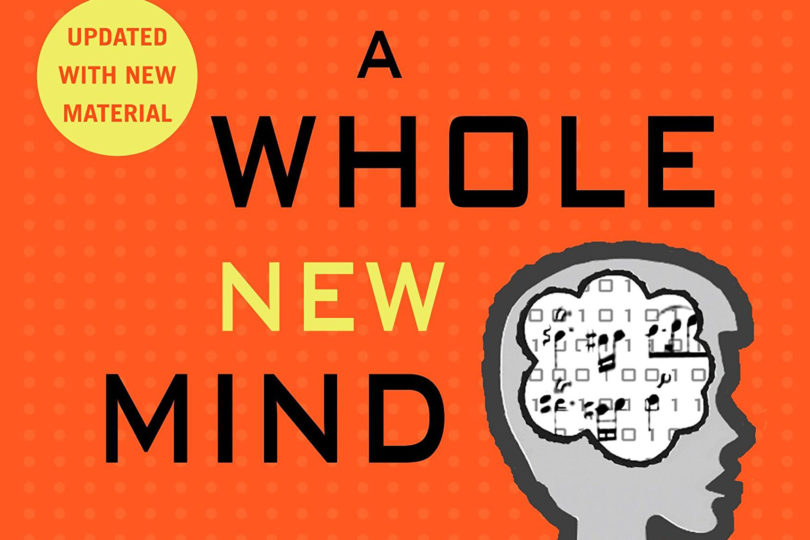 A Whole New Mind by Daniel H. Pink, book cover cropped