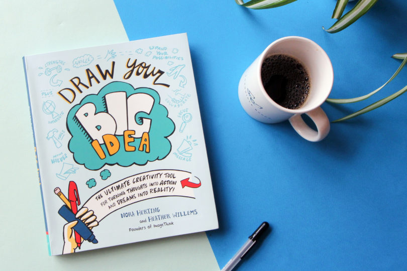 ImageThink Book, Draw Your Big Idea, by ImageThink CEO and co-Founder Nora Herting and Heather Willems