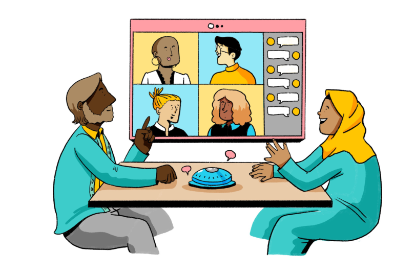 Hybrid meetings can be as productive as in-person or fully remote sessions, with proper planning