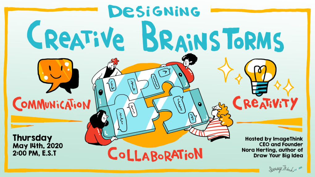 ImageThink Creative Brainstorming Webinar for Virtual Brainstorm and Collaboration Learning