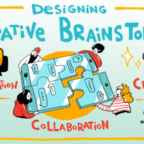 Driving communication, collaboration, and creativity in virtual brainstorms