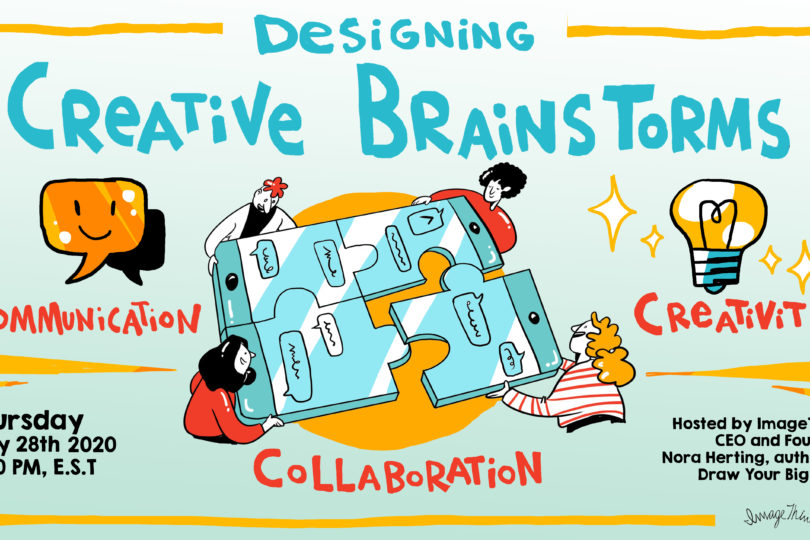 Driving communication, collaboration, and creativity in virtual brainstorms