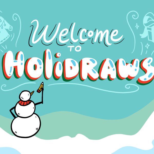 holidraws virtual office holiday party introduction hero image