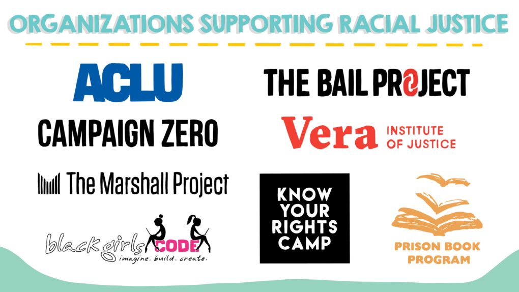 organizations supporting racial justice efforts in the United States