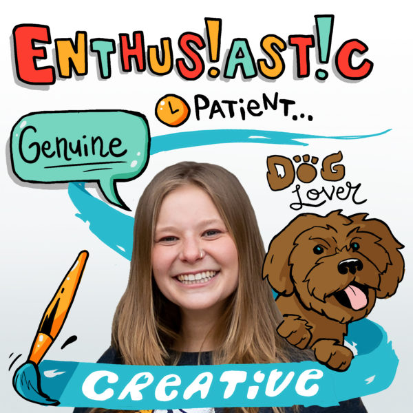 ImageThink Visual Strategist Emily Koffsky Team Photo Illustration