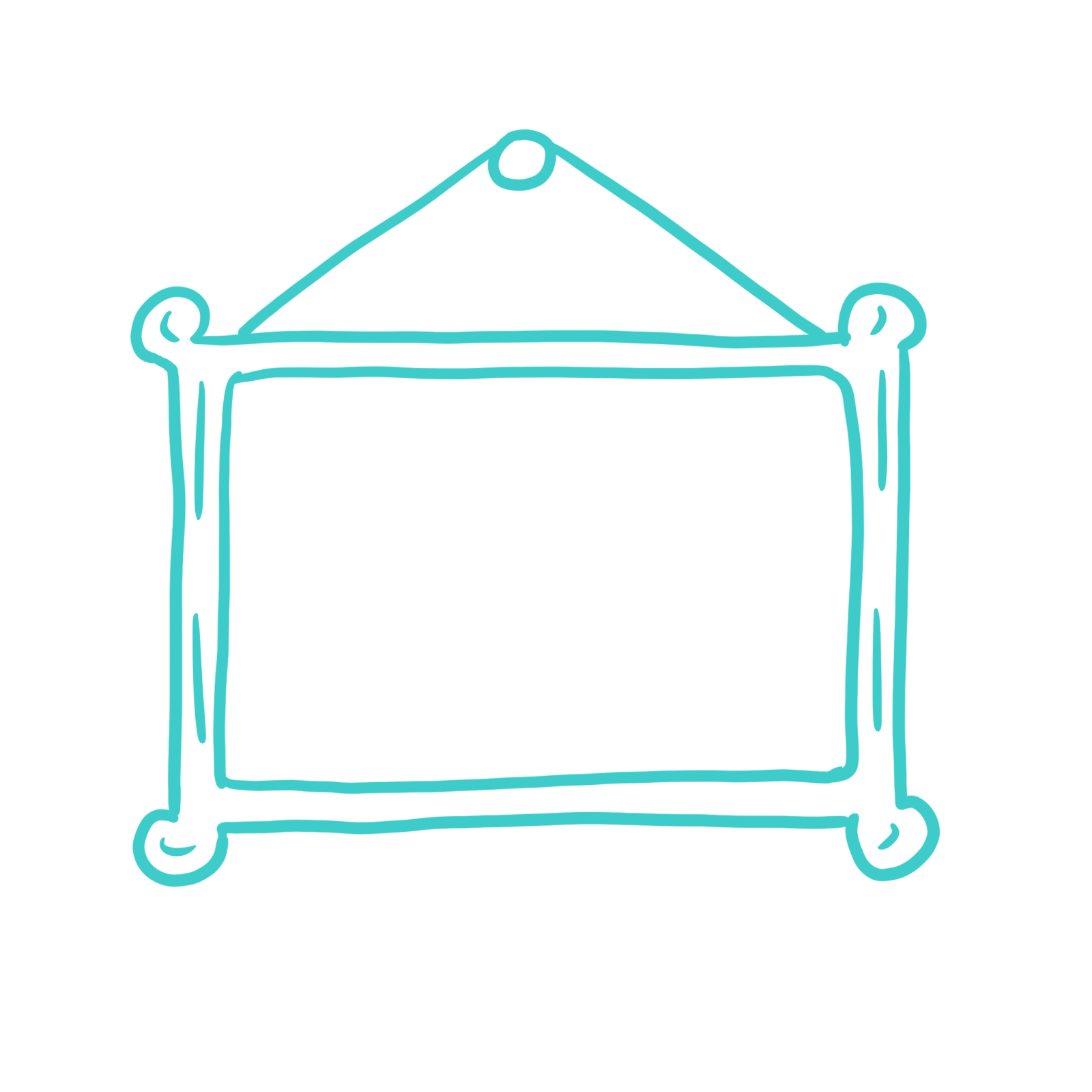 An icon of a board that can be written on.