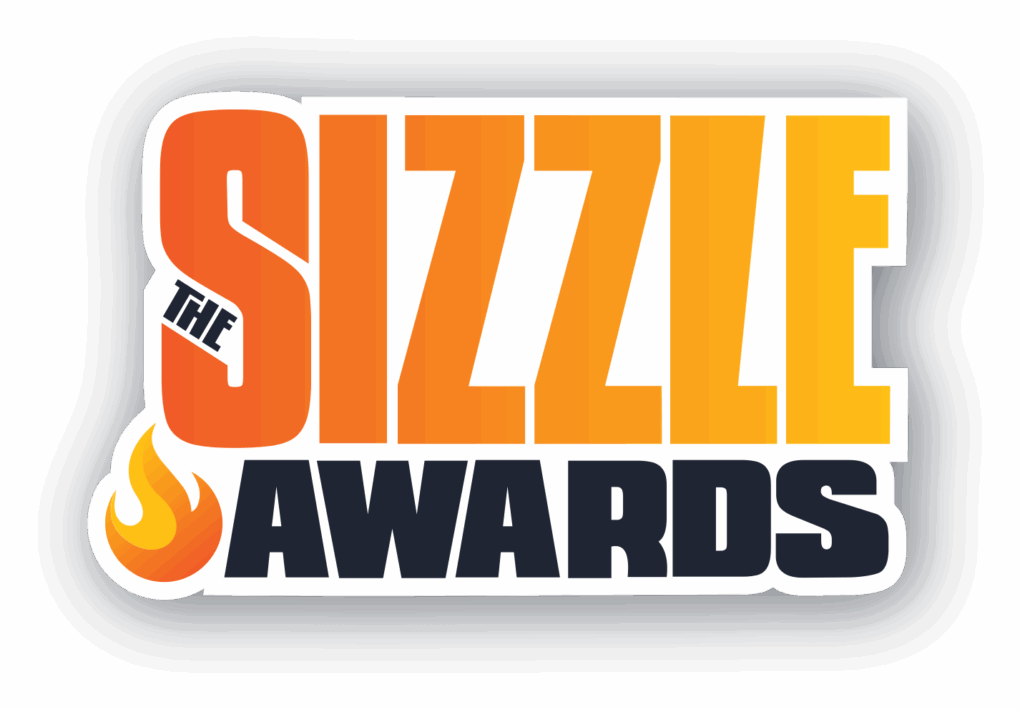 The logo for The Sizzle Awards.