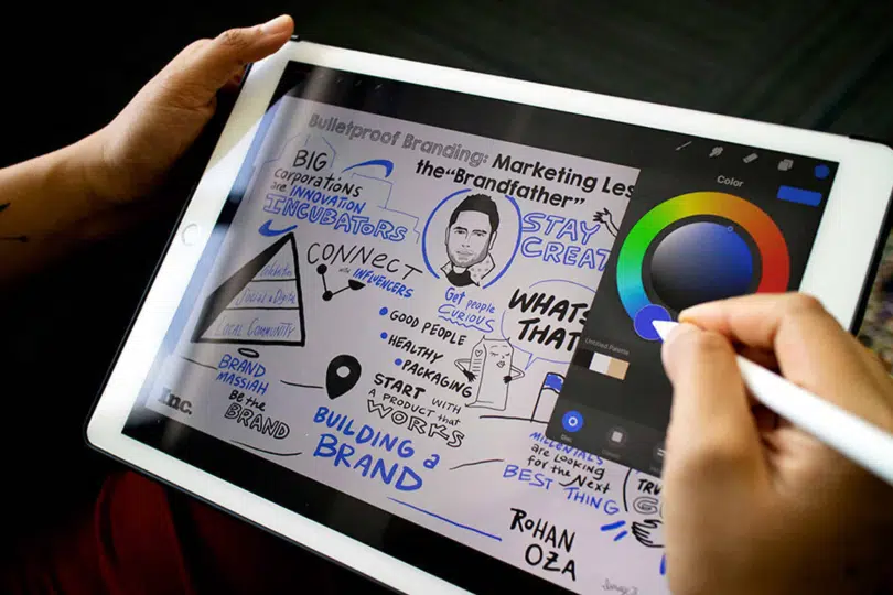 Explore key differences between graphic recording and AI notes.